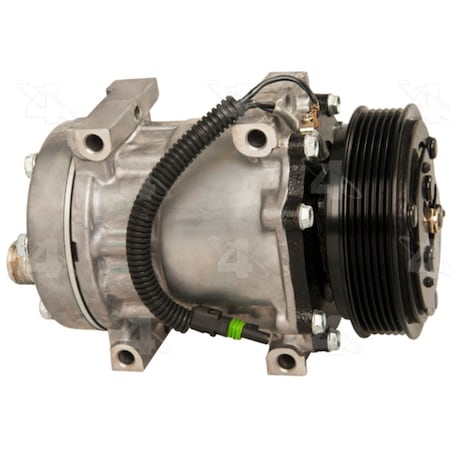 Four Seasons Jeep:New Sanden/Sankyo Sd709 W/Clutch, 58632 58632